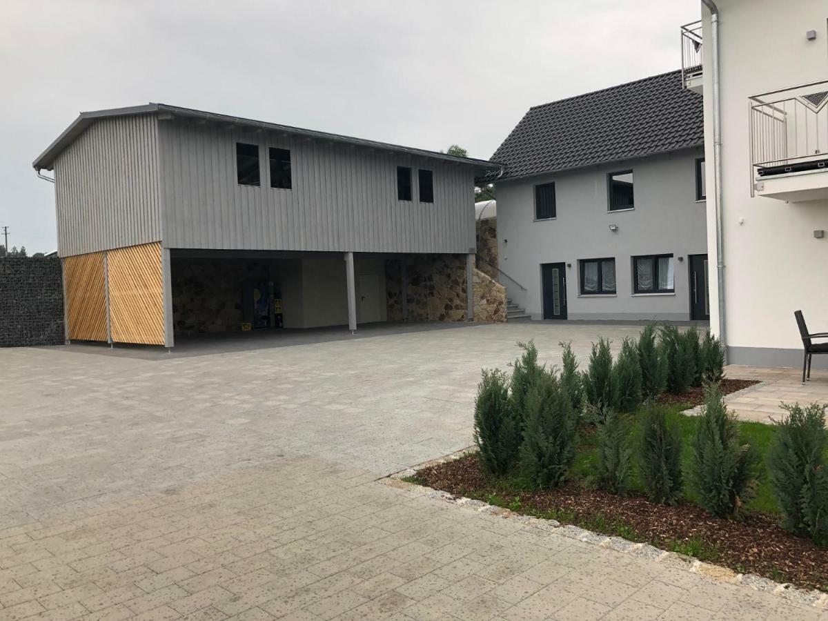 Landhaus Ferienwohnungen mit Pool und Wellness Neukirchen-Balbini Exterior foto